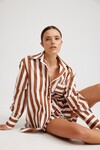 BUDDY SHIRT (CIGAR OPTIC STRIPE)