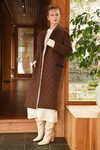 FASHION KILLA COAT (SPICE NAVY HERRINGBONE)