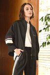 GATHER BACK TOGETHER JACKET (BLACK)