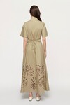 ANNALISE SHIRT DRESS (PALE OLIVE GREEN)