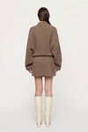 BOYD BOUCLE HALF ZIP (WALNUT)