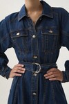 COLORADO DENIM MINI DRESS (WASH INDIGO)