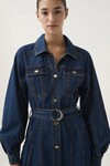 COLORADO DENIM MINI DRESS (WASH INDIGO)