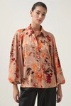TRANSEPT CREPE BLOUSE (MEADOW BLOOMS)