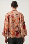 TRANSEPT CREPE BLOUSE (MEADOW BLOOMS)