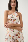 ASSEMBLAGE ASYMETRICAL TOP (FLORAL NATURAL)