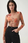 PORTAL MESH SKIVVY (MEADOW BLOOMS)