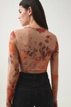 PORTAL MESH SKIVVY (MEADOW BLOOMS)