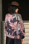 DON'T I BOW IT BLOUSE (MOODY FLORAL)