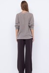 GEORGIA CREW NECK JUMPER (GREIGE)