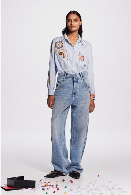 JACKPOT STRAIGHT LEG JEAN (DENIM BLUE)
