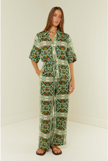 MIRAGE PANT (FLORA TILE)