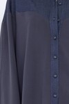 WYNONA PANELLED SHIRT (INDIGO CHARCOAL)