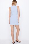 ODEYA MINI DRESS (PERIWINKLE BLUE)