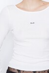 B+B LONG SLEEVE TOP (IVORY)