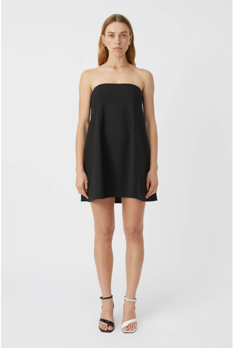 VENDOME MINI DRESS (BLACK)