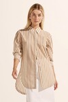 AGILE TOP (FLAX STRIPE)