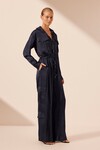 SHAE DRAWSTRING UTILITY JUMPSUIT (AEGEAN BLUE)