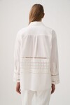 Alice Daisy Lace Shirt (ivory)