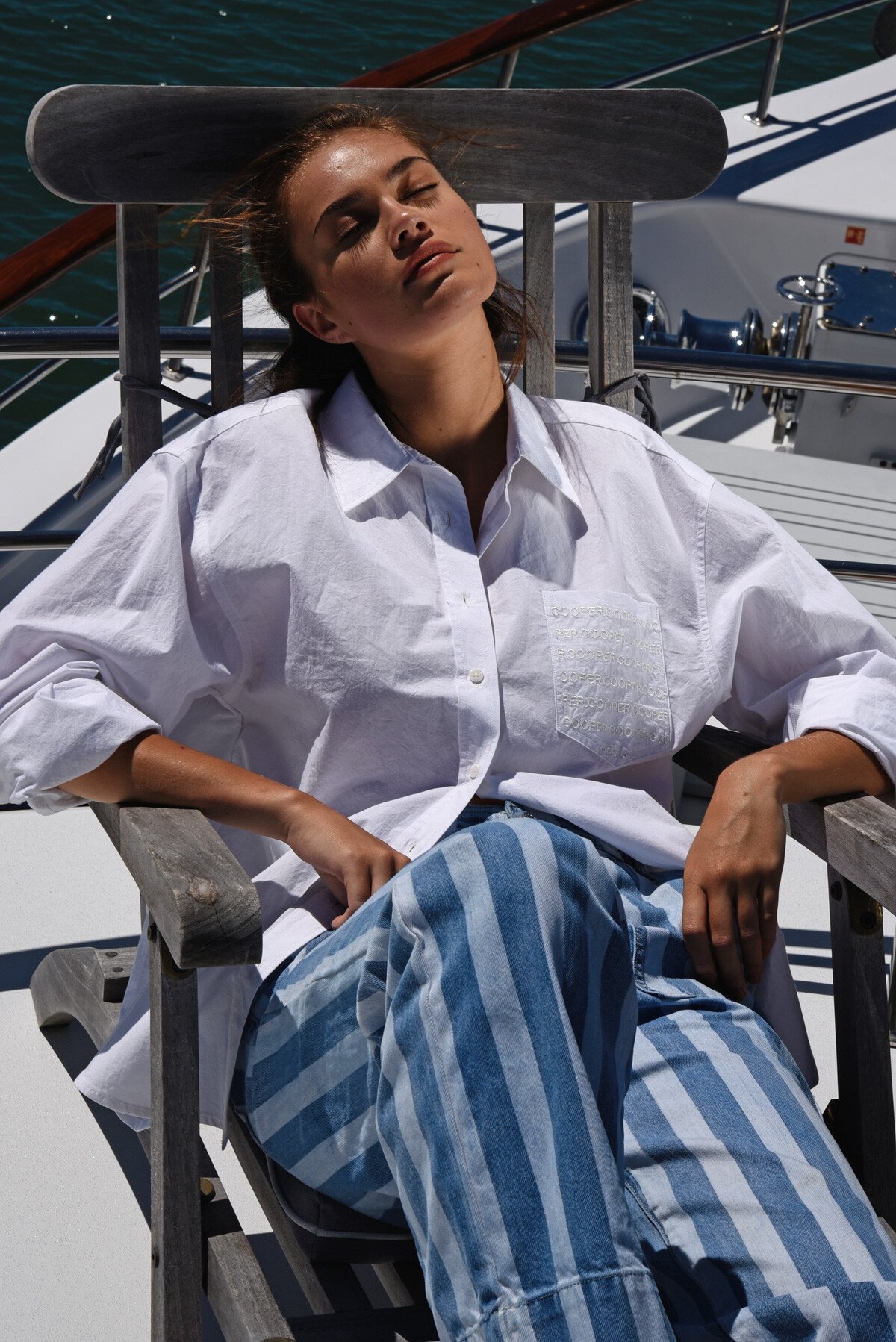 JUST CASUALLY SHIRT (WHITE)- COOPER SPRING 25