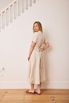 LADY VINCENT DRESS (NATURAL LINEN)
