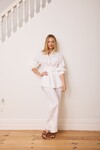 9-5 SHIRT (WHITE LINEN)