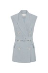 PERCIVAL VEST (BLUE MARLE)