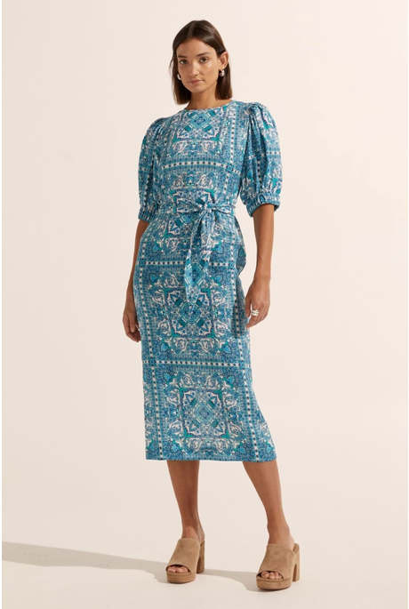 VENTURE DRESS (SAPPHIRE TILE)