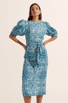 VENTURE DRESS (SAPPHIRE TILE)