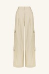 KASBAH SLOUCH CARGO PANT (OYSTER)