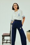 CASA EMBROIDERED TEE (CREAM) 