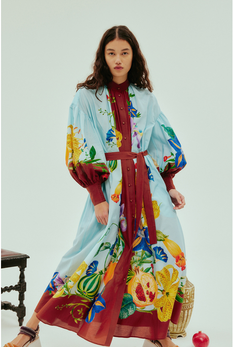 DAHLIA SHIRTDRESS (MULTI) 