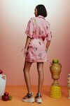 TIMMY EMBROIDERED SARONG SKIRT (PINK) 