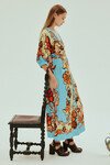 ONDINE WRAP MIDI DRESS (SKY) 