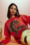 TIGER JUMPER (TANGERINE) 