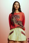 TIGER JUMPER (TANGERINE) 