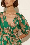 EBB DRESS (K'GARI PALM GREEN) 