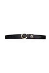 ARETTE LOGO BELT (BLACK)