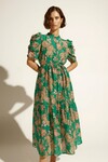OPUS DRESS (K'GARI PALM GREEN