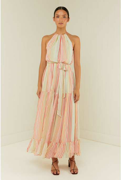 BLUEBELL DRESS (TULUM STRIPE) 