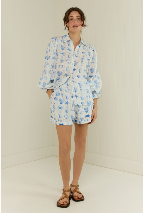 GILI SHIRT (CHALKIES TILE) 