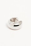BOLD HUGGIE HOOPS (STERLING SILVER)