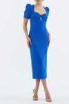 ANTONELLA MIDI DRESS (MARINE BLUE) 