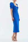 ANTONELLA MIDI DRESS (MARINE BLUE) 