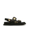 AUGUSTINE CHARM SANDAL (BLACK)