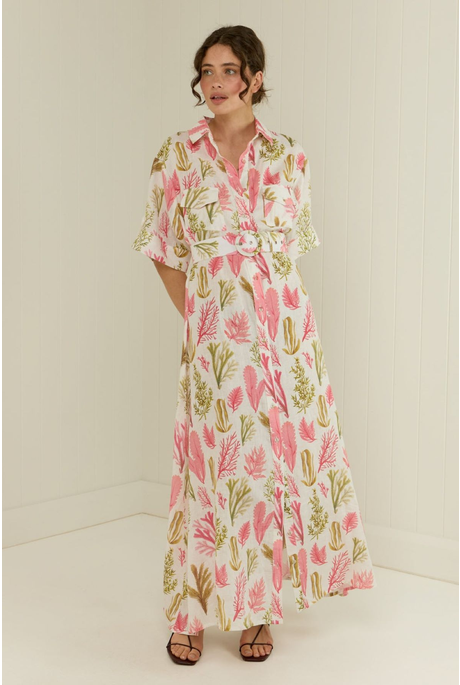 MEMENTO DRESS (SEA GARDEN) 