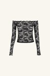 WALLIS LACE TOP (BLACK)