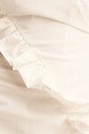 CAMPBELL RUFFLE MIDI DRESS (WHITE)