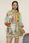 SURREALIST SUMMER MINI SHIRTDRESS (MULIT) 