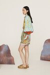 SURREALIST SUMMER MINI SHIRTDRESS (MULIT) 